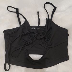 Keyhole crop top